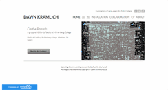 Desktop Screenshot of dawnkramlich.com